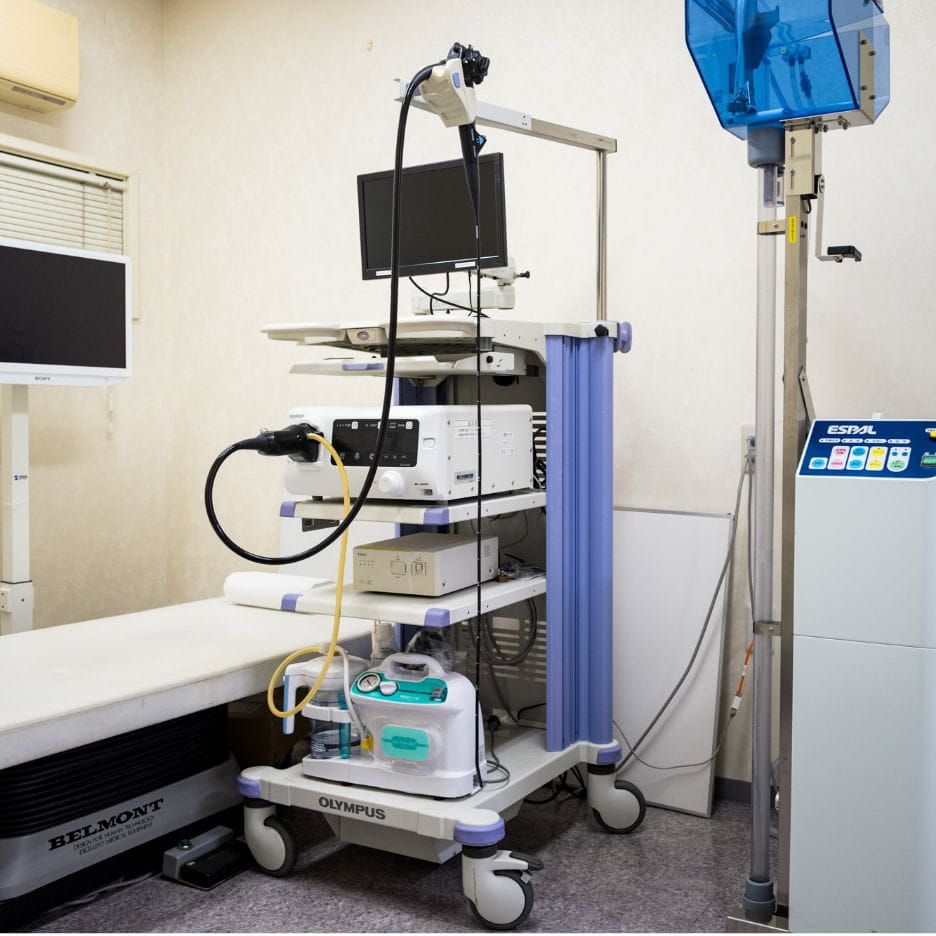 内視鏡（胃カメラ）の機器