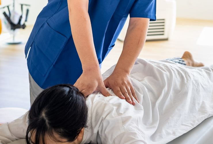 整形外科の診療風景