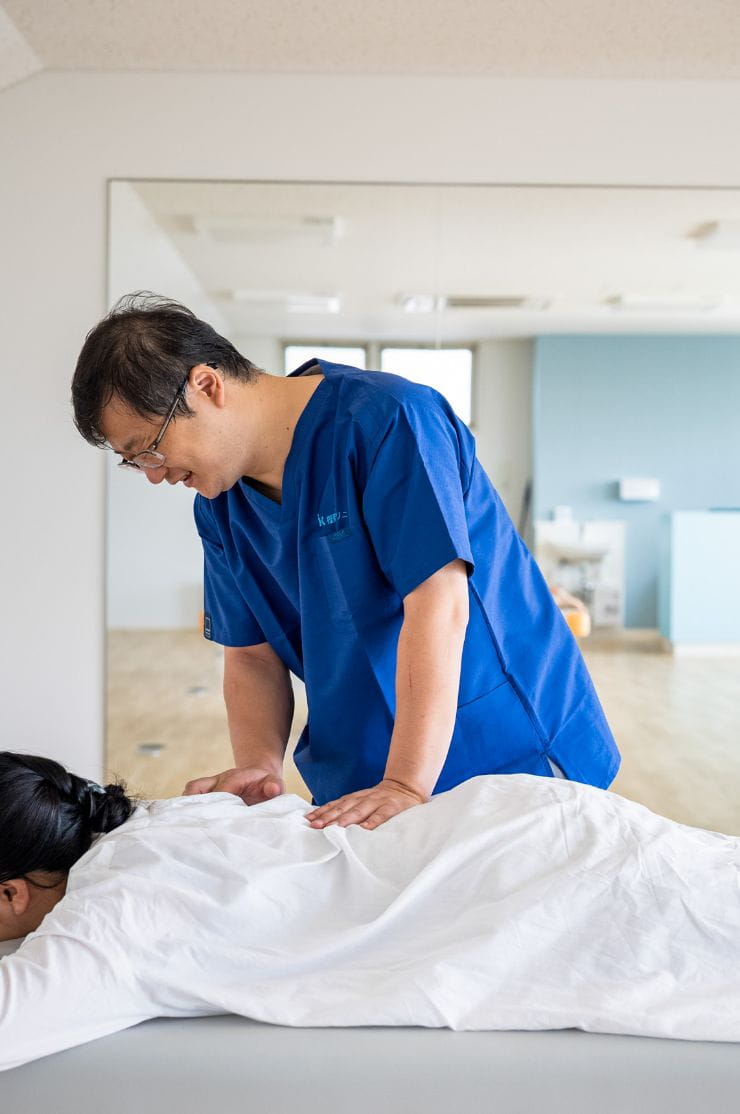 リハビリテーション科の診療風景