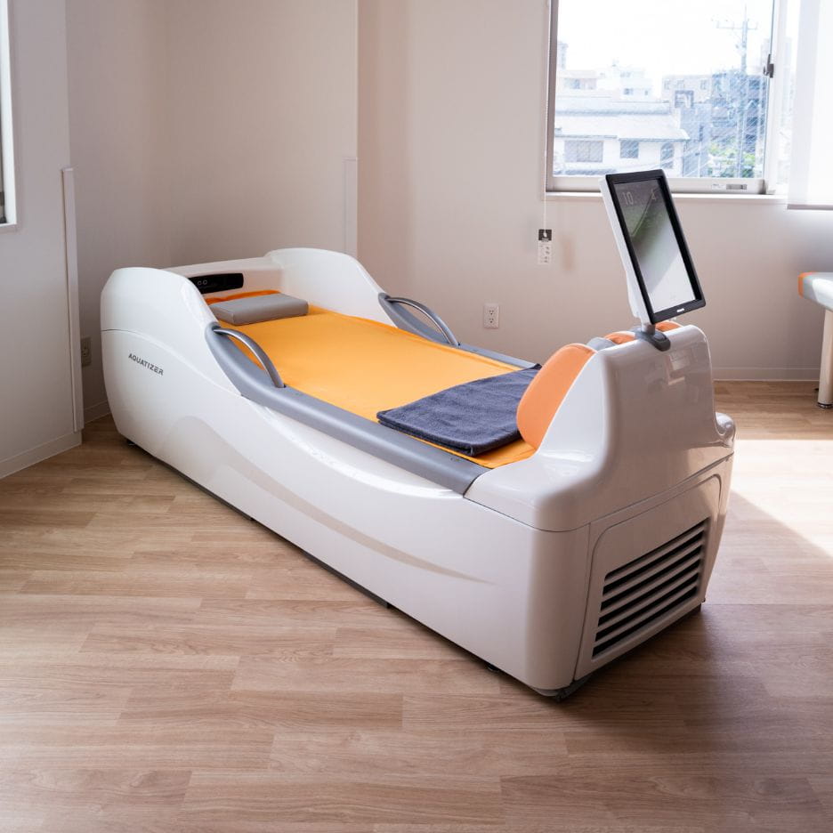 ウォーターベッドの機器